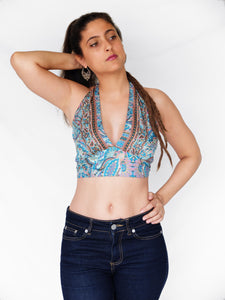 Paiṃtālīsa crop top